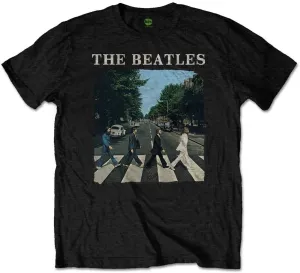 The Beatles T-Shirt Abbey Road & Logo Black 5 - 6 Y