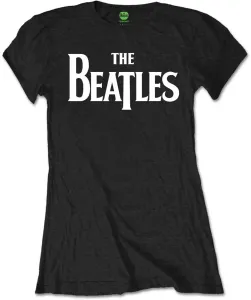 The Beatles T-Shirt Drop T Logo Black (Retail Pack) Black XL