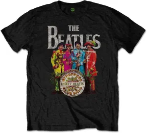The Beatles T-Shirt Unisex Sgt Pepper (Retail Pack) L Black #987945
