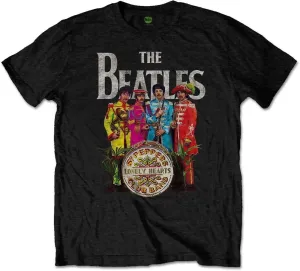 The Beatles T-Shirt Unisex Sgt Pepper (Retail Pack) Unisex Black S