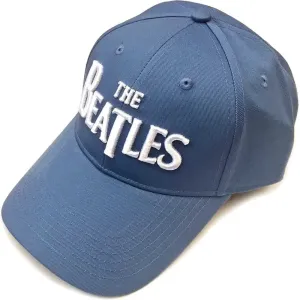 The Beatles Cap Drop T Logo Denim Blue