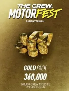 The Crew™ Motorfest Gold Pack (360,000 Crew Credits) (DLC) XBOX LIVE GLOBAL