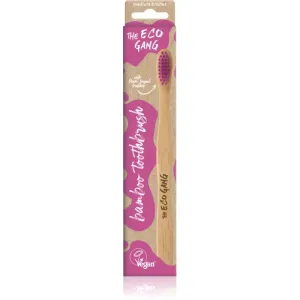 The Eco Gang Bamboo Toothbrush medium toothbrush medium 1 ks 1 pc #301766