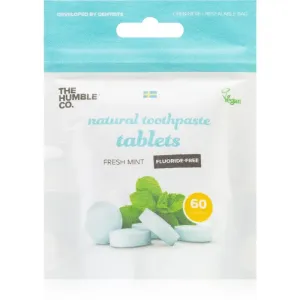 The Humble Co. Natural Toothpaste Tablets fluoride-free toothpaste in tablets 60 pc