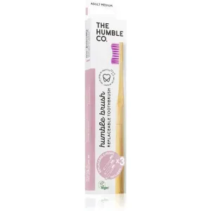 The Humble Co. Brush Adult-Medium toothbrush with a replaceable head medium 1 pc