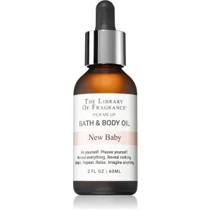 The Library of Fragrance New Baby body oil for the bath unisex 60 ml