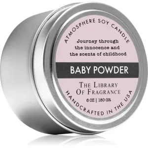 The Library of Fragrance Baby Powder scented candle 180 g