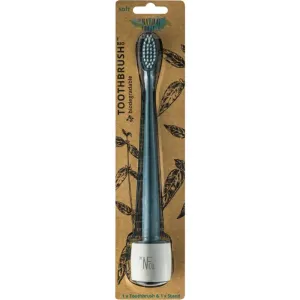 The Natural Family Co. Bio toothbrush with a holder soft Monsoon Mist 1 pc