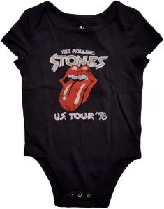 The Rolling Stones T-Shirt The Rolling Stones US Tour '78 Black 1 Year #36058