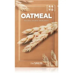 The Saem Natural Mask Sheet Oatmeal moisturising and revitalising sheet mask 21 ml