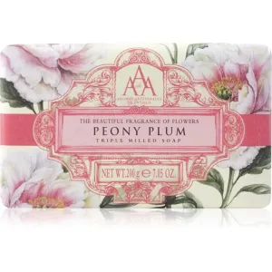 The Somerset Toiletry Co. Aromas Artesanales de Antigua Triple Milled Soap luxury soap Peony 200 g
