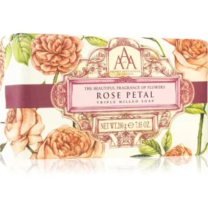 The Somerset Toiletry Co. Aromas Artesanales de Antigua Triple Milled Soap luxury soap Rose Petal 200 g