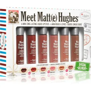 theBalm Meet Matt(e) Hughes Mini Kit Special Delivery liquid lipstick set