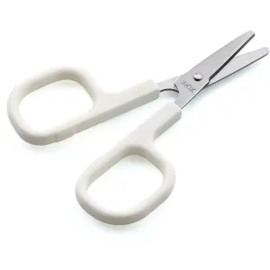 Thermobaby Scissors round tip baby nail scissors White 1 pc