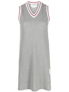 THOM BROWNE - Rwb Cotton Tennis Dress #1775808