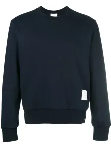 THOM BROWNE - Cotton Sweater With Logo #1784927