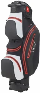 Ticad QO 14 Premium Water Resistant Black/White/Red Golf Bag