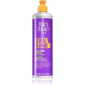 TIGI Bed Head Serial Blonde purple toning shampoo for blondes and highlighted hair 400 ml