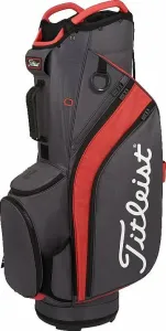 Titleist Cart 14 Graphite/Island Red/Black Golf Bag