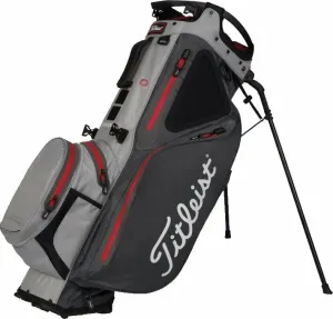 Titleist Hybrid 14 StaDry Charcoal/Grey/Red Golf Bag