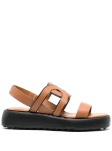 TOD'S - Leather Platform Sandals #1802720