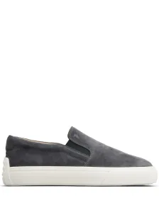 TOD'S - Suede Slip-on Loafers