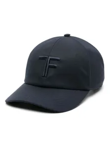 TOM FORD - Canvas And Leather Baseball Cap #1808371