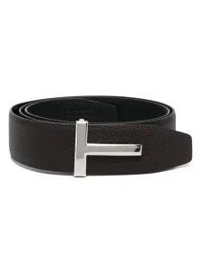 Leather belts Tom Ford