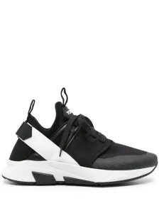 TOM FORD - Jago Neoprene And Leather Sneakers #1823232