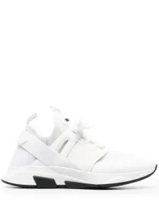 TOM FORD - Jago Neoprene And Suede Sneakers