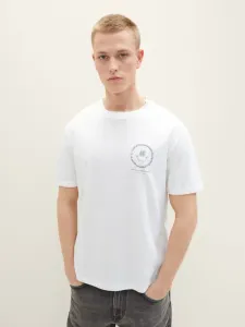 White T-shirts Tom Tailor Denim