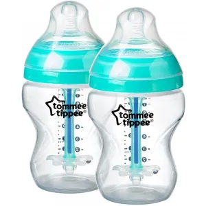 Tommee Tippee Closer To Nature Advanced Anti-colic baby bottle duo-pack Slow Flow 0m+ 2x260 ml