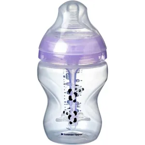 Tommee Tippee Closer To Nature Anti-colic Advanced Baby Bottle baby bottle Slow Flow Purple 0m+ 260 ml
