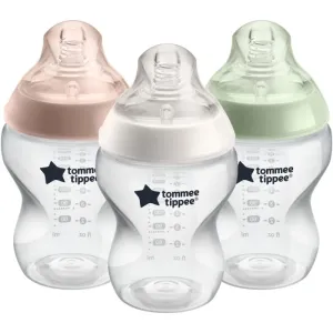 Tommee Tippee Closer To Nature Anti-colic Baby Bottles Set baby bottle Slow Flow 0m+ 3x260 ml