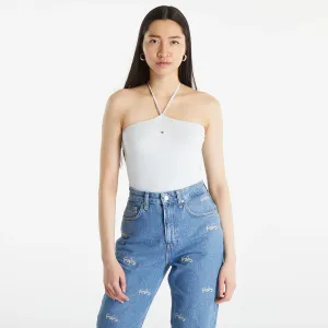 Tommy Jeans Tonal Linear Strapless Body Shimmering Blue