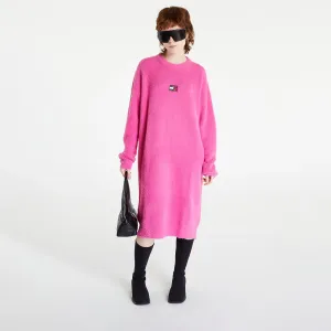 Tommy Jeans Furry Sweater Dress Pink #739082