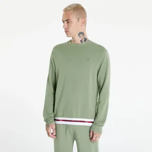 Tommy Hilfiger Logo Tape Track Sweatshirt Green #1288472