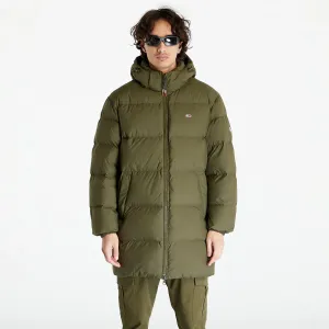 Tommy Jeans Essential Down Puffer Jacket Grab Olive Green #1728393