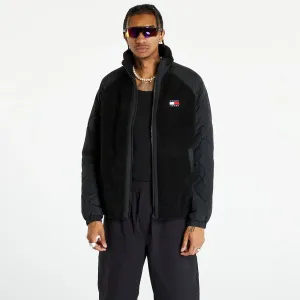 Tommy Jeans Mix Media Sherpa Jacket Black #1537134