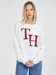 Tommy Hilfiger Graphic Sweater White