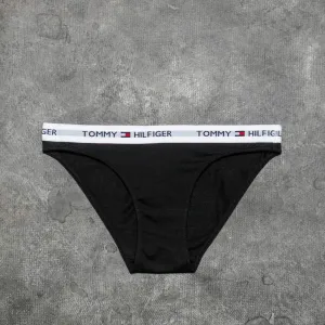 Tommy Hilfiger Cotton Bikini Iconic Black #718884