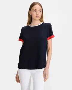 Tommy Hilfiger Crepe Tipped T-shirt Blue
