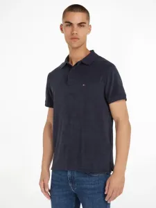 Tommy Hilfiger Micro Towelling Polo Shirt Blue #1315762