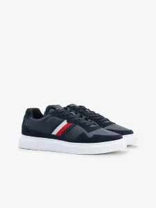 Tommy Hilfiger Lightweight Leather Sneakers Blue