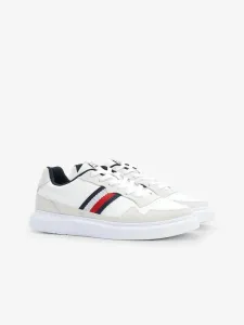 Tommy Hilfiger Lightweight Leather Sneakers White