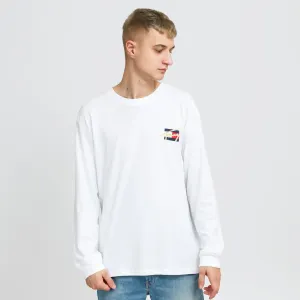 TOMMY JEANS M Vintage Circular LS Tee White #726656