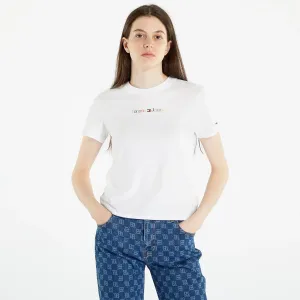 Tommy Jeans Regular Color Serif T-Shirt White #1250750