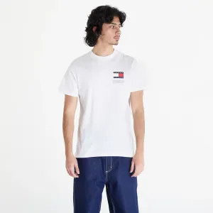 Tommy Jeans Slim Essential Flag Short Sleeve Tee White #1800619