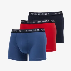 Tommy Hilfiger Recycled Essentials 3 Pack Trunks Des Sky/Petrol Blue/Prim Red #723493