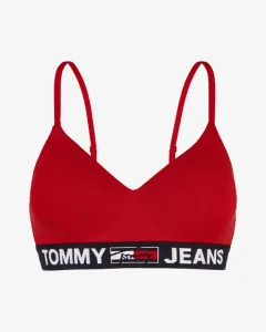 Tommy Jeans Lightly Padded Logo Bra Red #271124